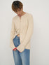 【 予約:10月中旬 】WOOL RIB CREW CD /Y254-91121